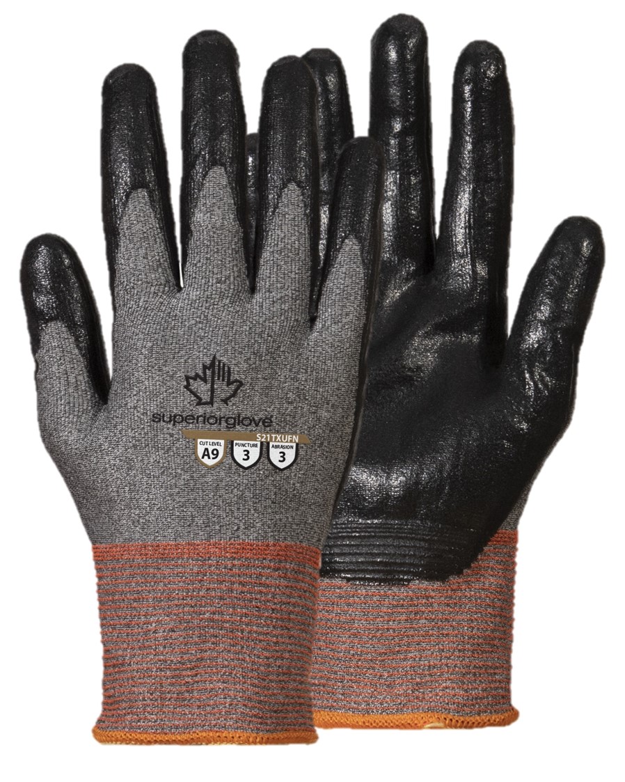 TENACTIV S21TXUFN FOAM NITRILE PALM - Tagged Gloves